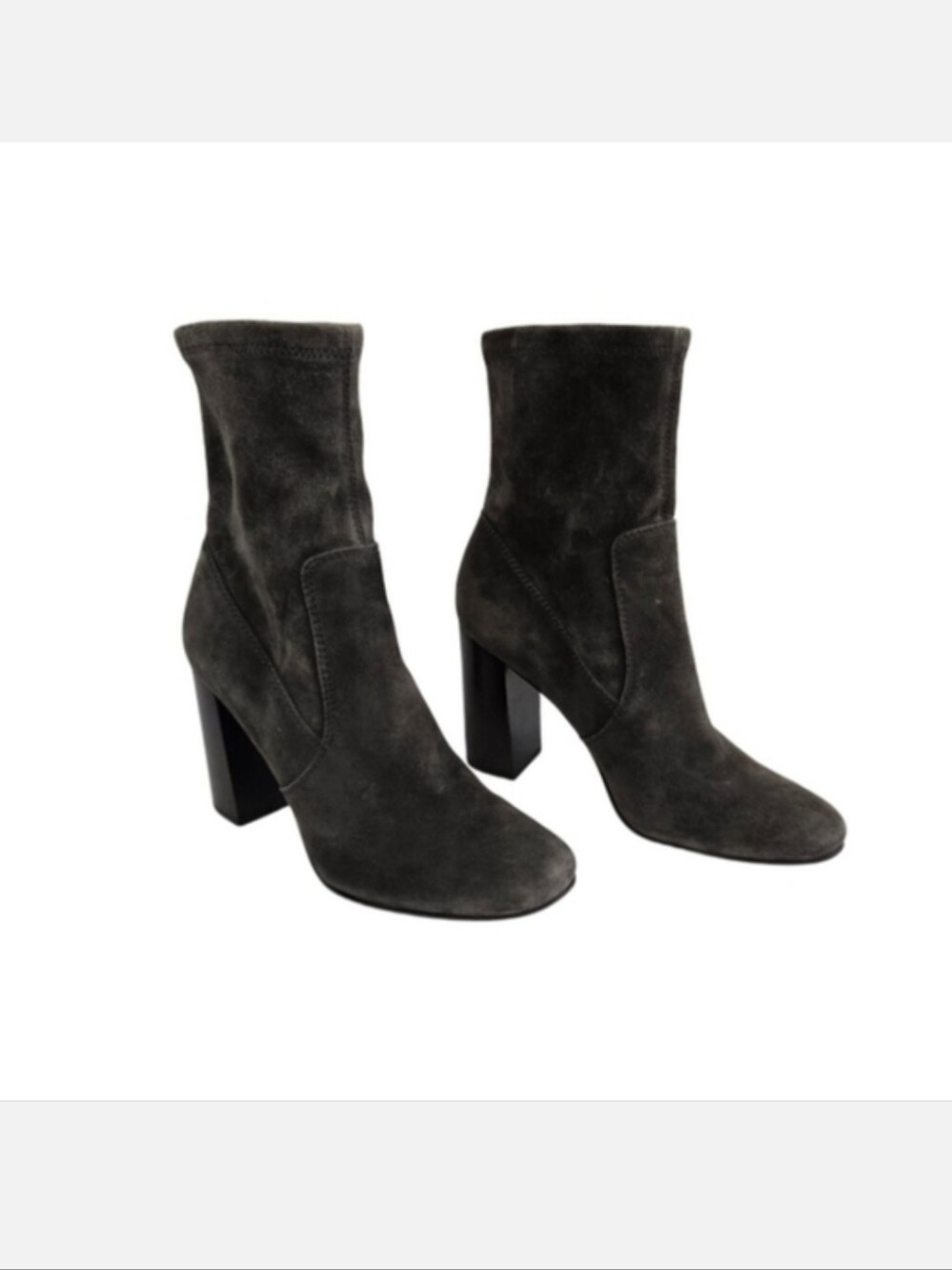 Frye Mina Suede Heeled Sock Boot